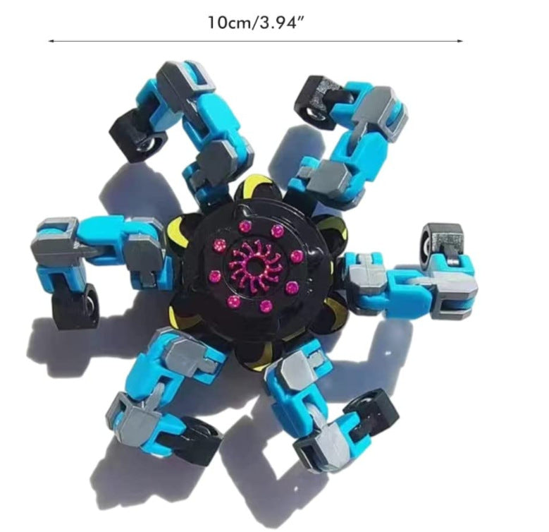 Deformed Fidget Spinner Chain Toys For Children