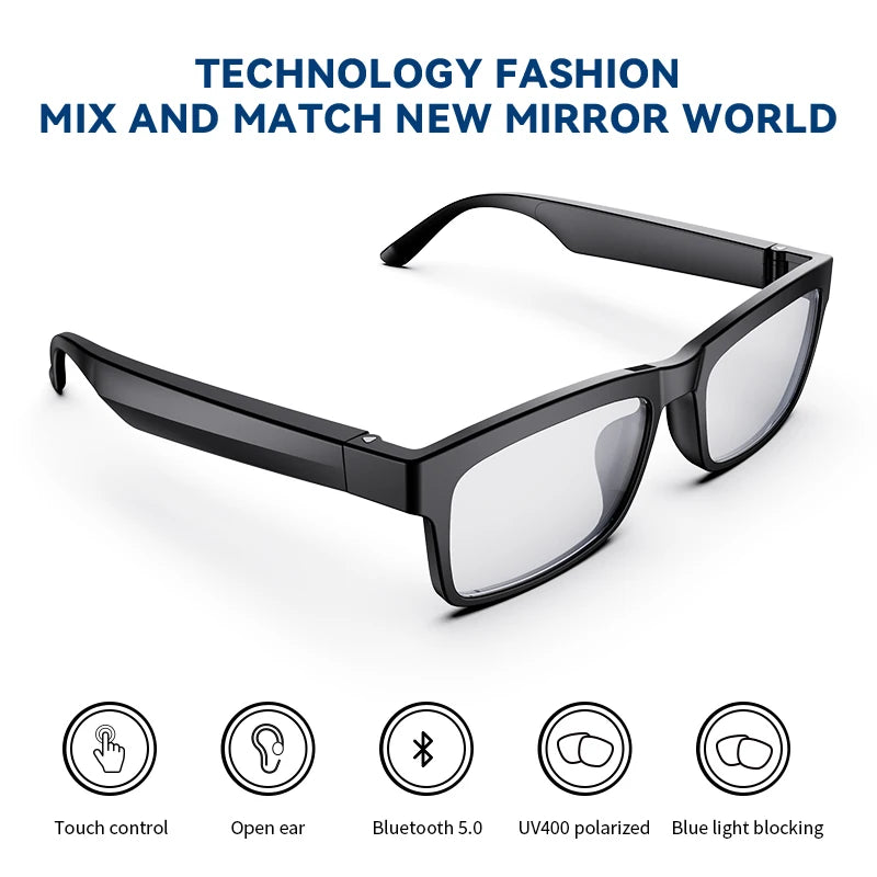 Bluetooth Smart Glasses Wireless Audio Hands-Free Call Stereo